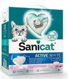 Sanicat Active White Lotus Flower Cat Litter 